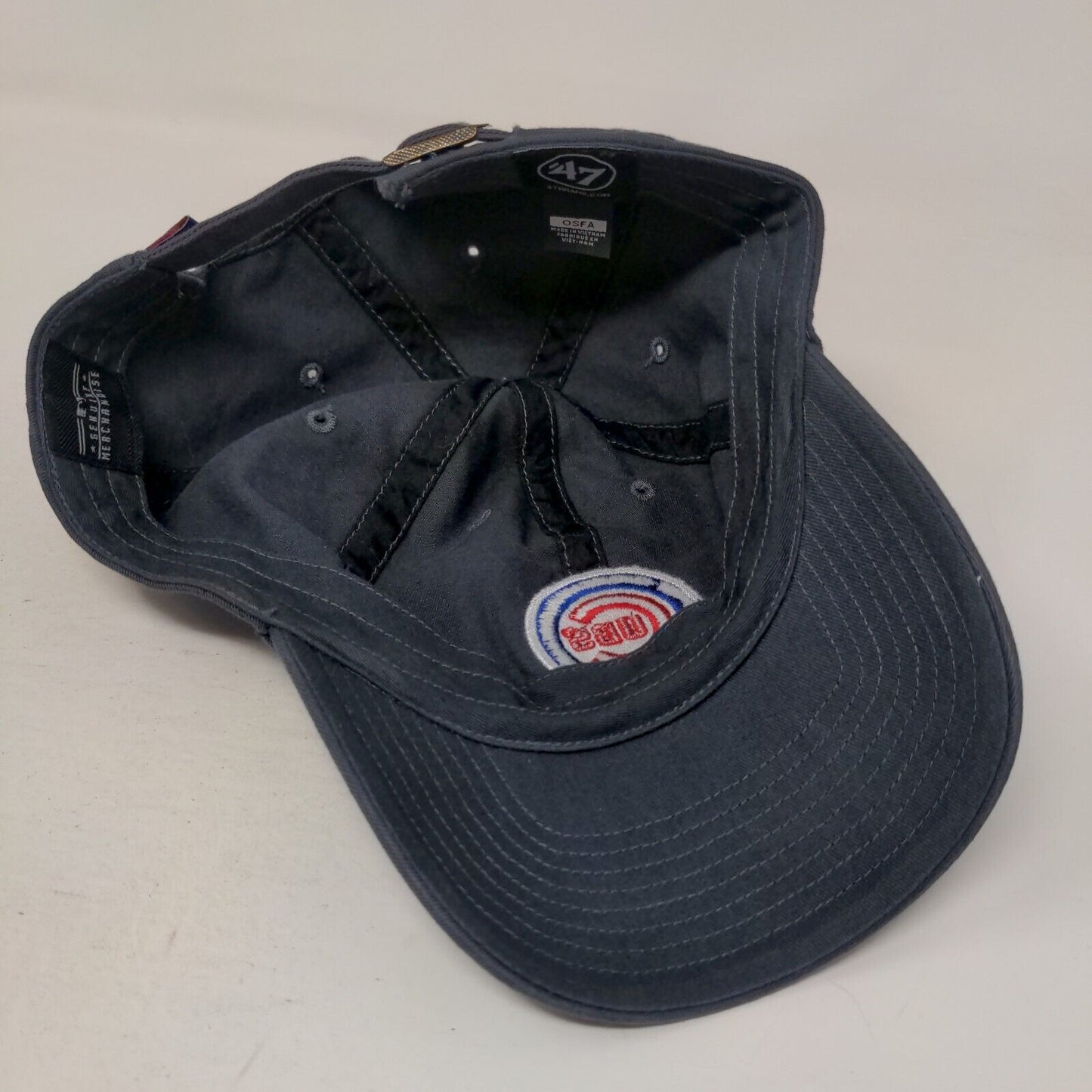 Chicago Cubs Blue OSFA Embroidered '47 Brands MLB Adjustable