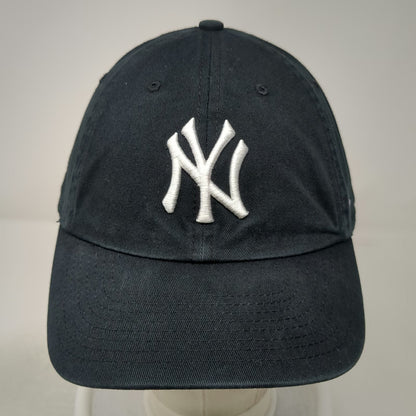 New York Yankees MLB '47 Baseball Cap Black One Size Cotton Slideback Logo Hat