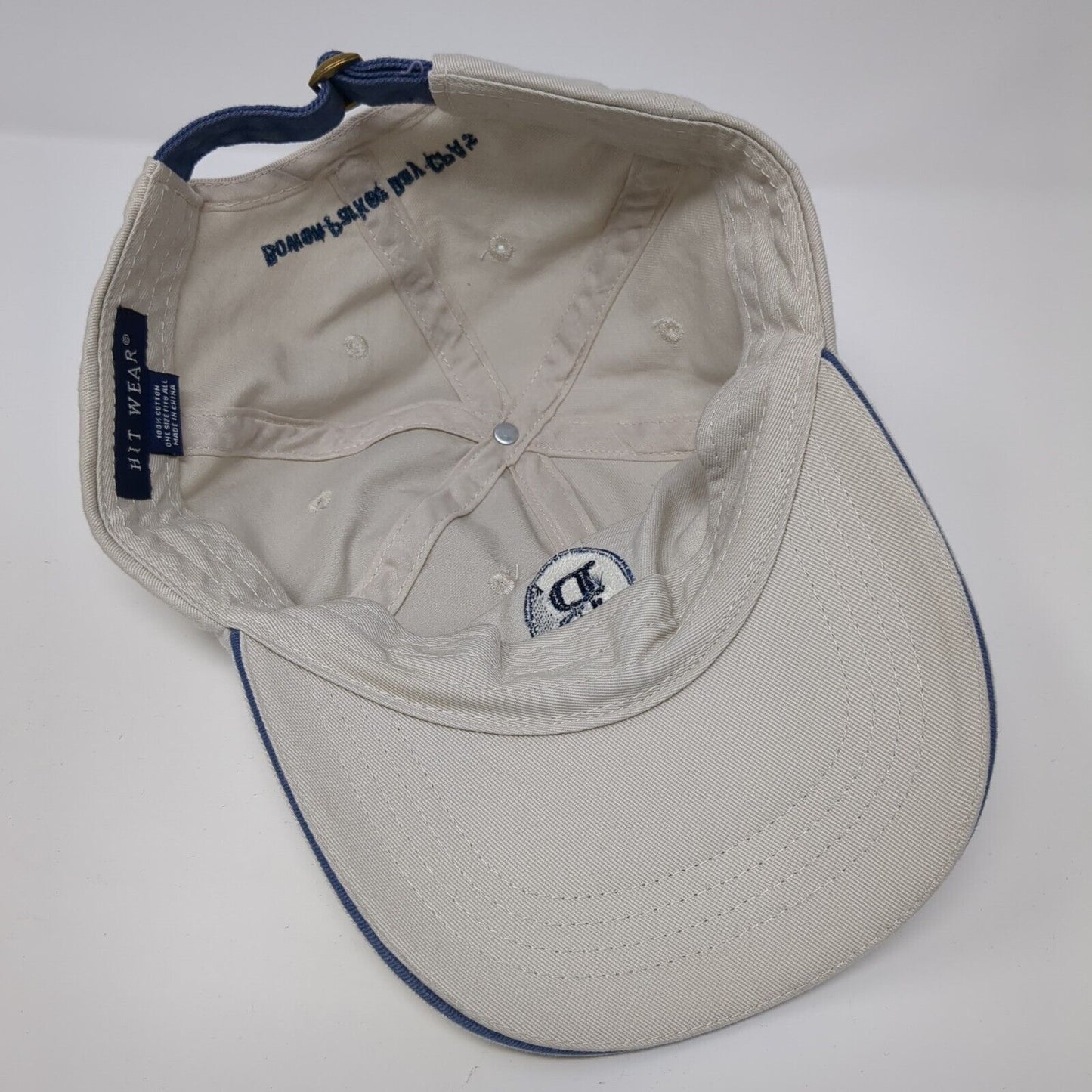 Bowen Parker Day CPA's Slideback Hat Tan One Size 6 Panel Hit Wear