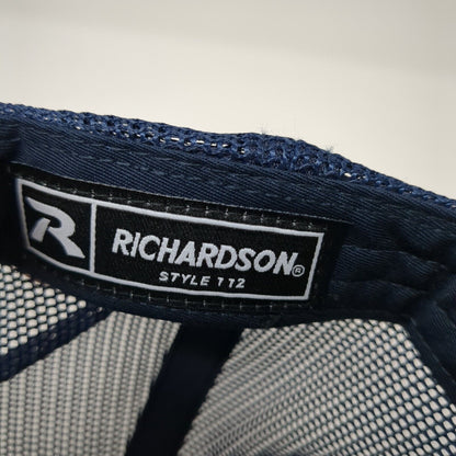 Toll Brothers Idaho Snapback Trucker Hat Blue OS Adjustable Mesh Back Richardson