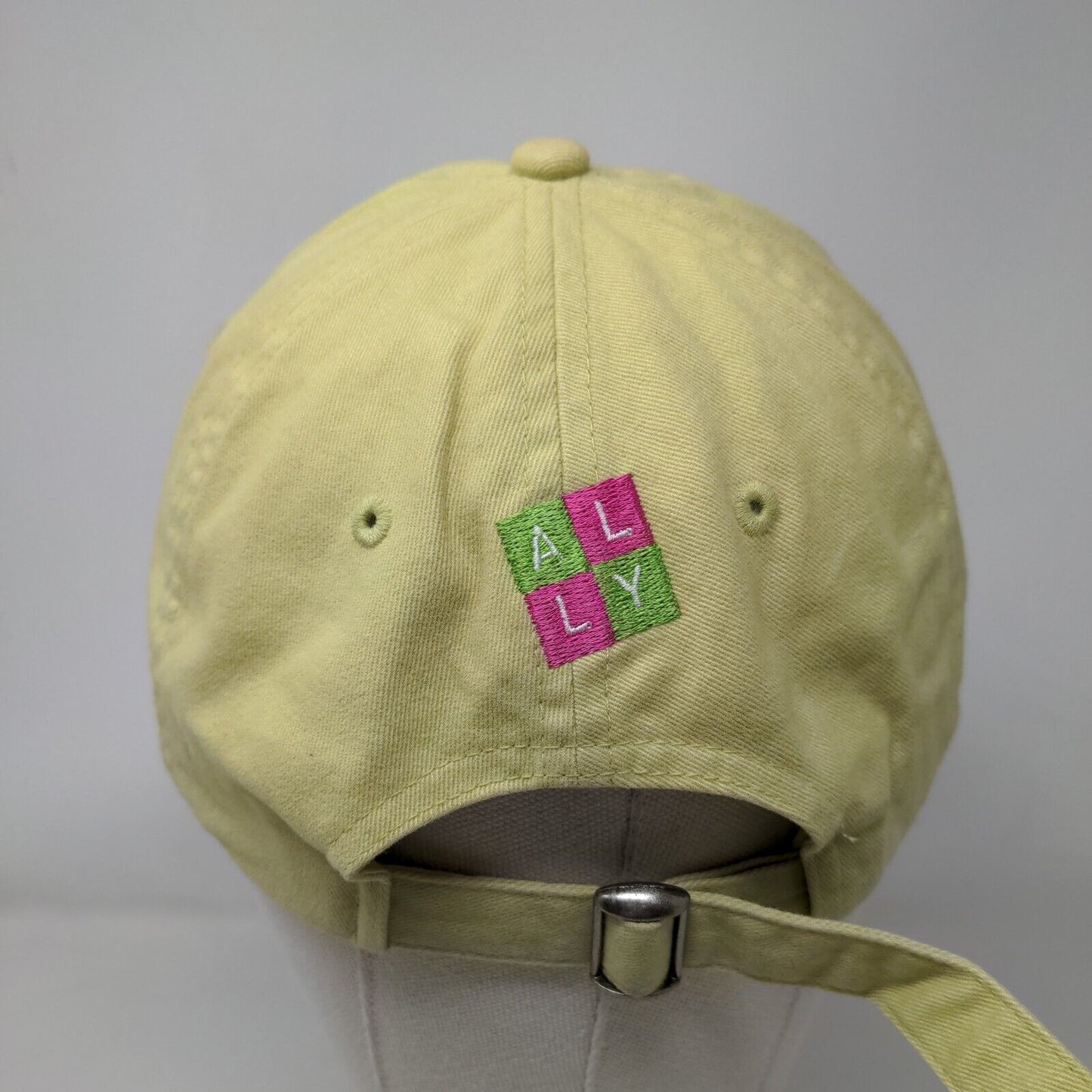 Ally Strapback Hat Green OSFM Adjustable Embroidered Patriotic KC Caps