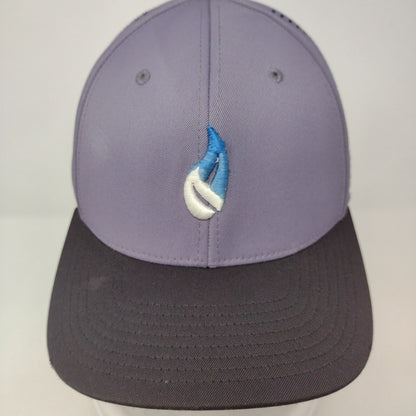 Ignite Fitted Hat Gray S/M Breathable Embroidered 6 Panel 474F Pacific Headwear