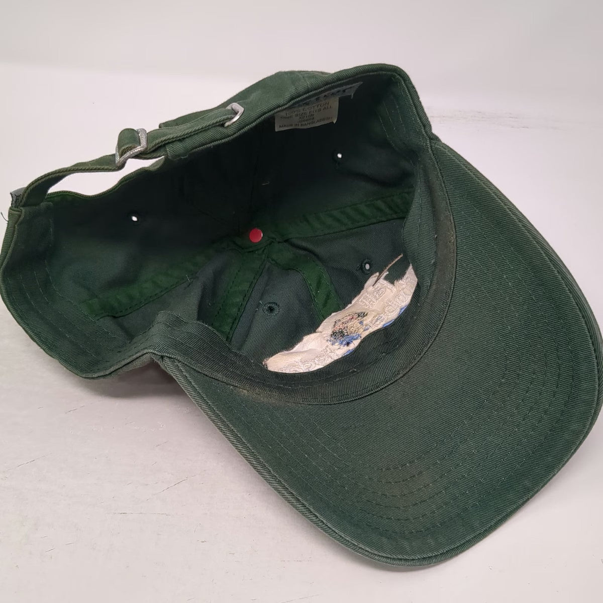 Imperial Baseball Cap Green OSFM Tall Timber Lodge Pittsburg NH Fishing Logo Hat