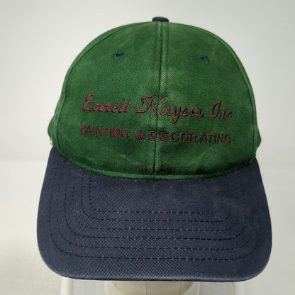 Pacific Headwear Baseball Cap Green Blue One Size Strapback Painter Logo Hat