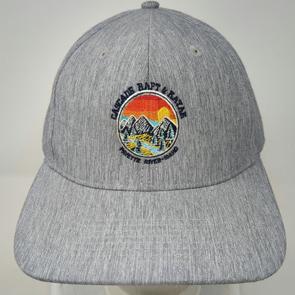 Outdoor Cap Snapback Gray One Size Cascade Raft & Kayak Payette River Idaho Hat