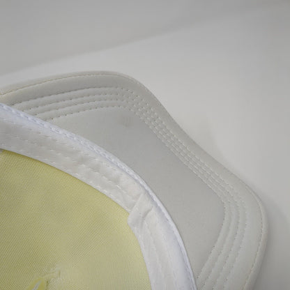 Bride Pearl Bling Snapback Trucker Hat White One Size Mesh Back Solid