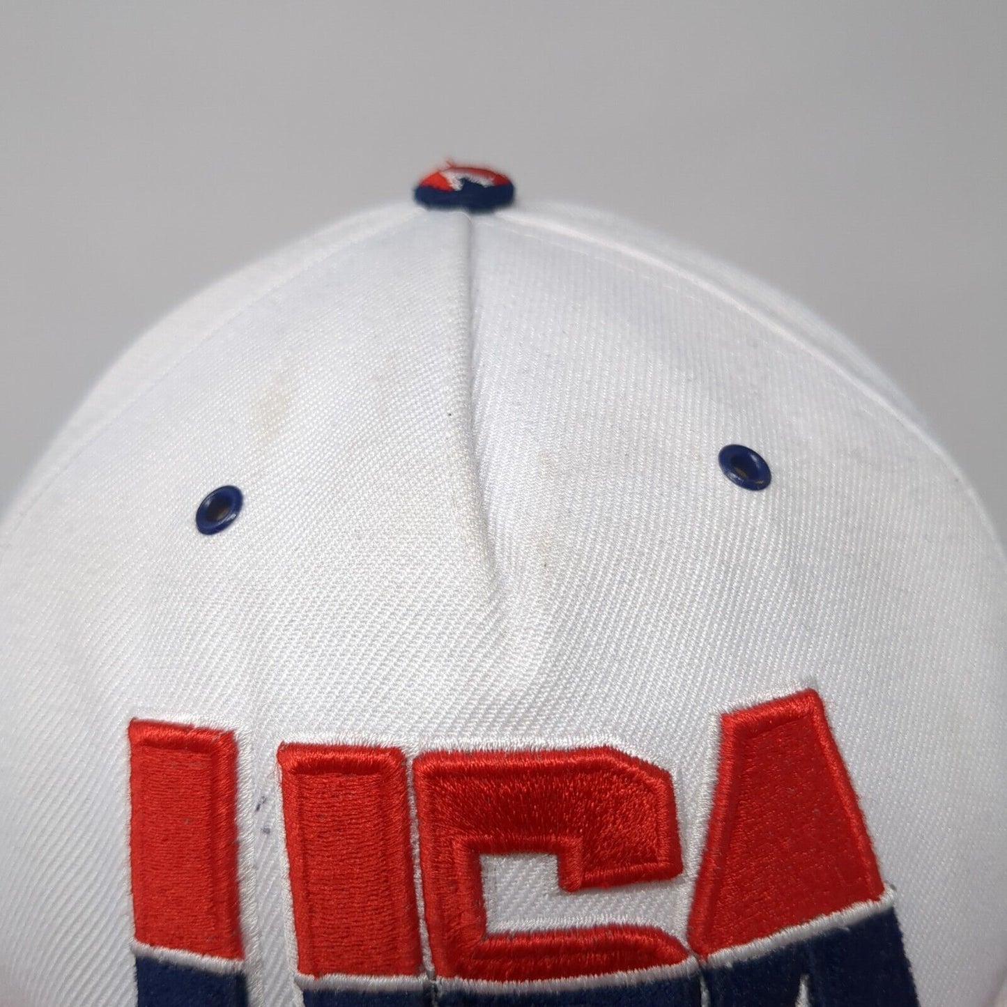 USA Snapback Hat Multicolor One Size Adjustable Embroidered Zephyr