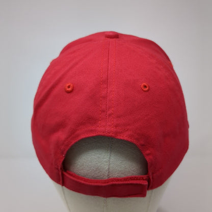 Polish Heritage Open Strapback Hat Red One Size Adjustable Cap America