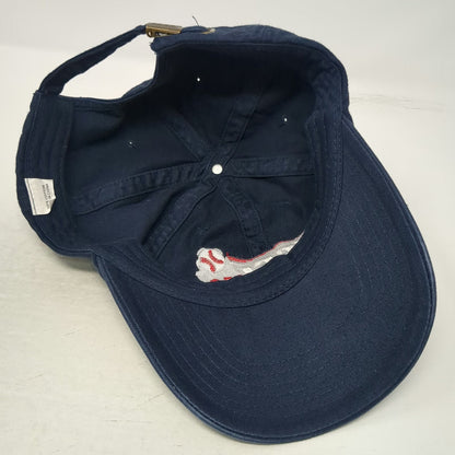 Baseball Cap Blue White Red One Size WEEI 850 AM Sports Radio Strapback Hat