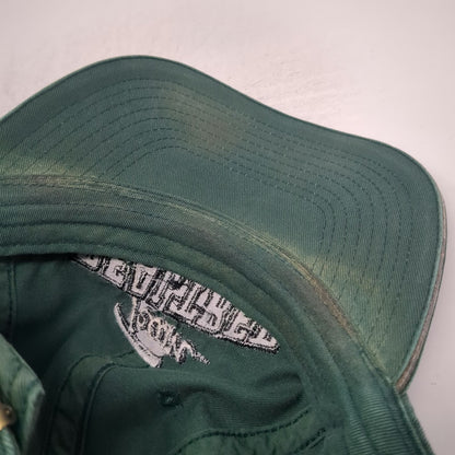 Realtree Baseball Cap Green One Size Team Logo Camo Fill Slideback Strap Hat