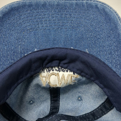 Toppers Acme Albertson's Blue Denim Baseball Cap One Size Slideback Hat Grocery