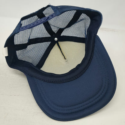 Bumble App Logo Blue Trucker Hat One Size Mesh Back Snapback Foam Front Rope