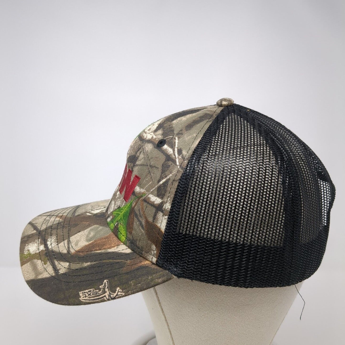 CMW Snapback Trucker Hat Camouflage One Size Adjustable Mesh Back Cap America