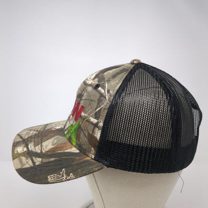 CMW Snapback Trucker Hat Camouflage One Size Adjustable Mesh Back Cap America