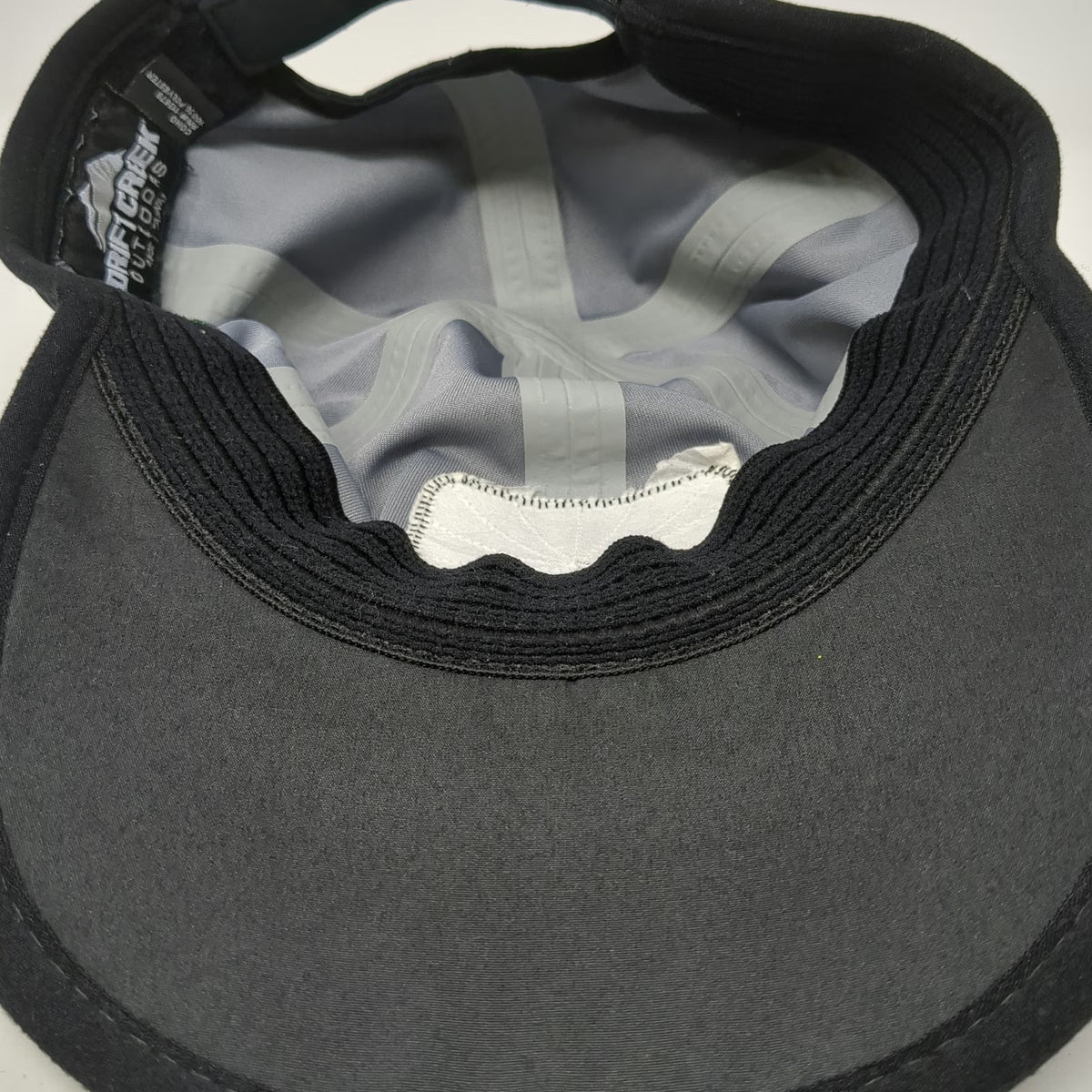Drift Creek Outdoors Baseball Cap Black One Size Fish House Seward Alaska Hat