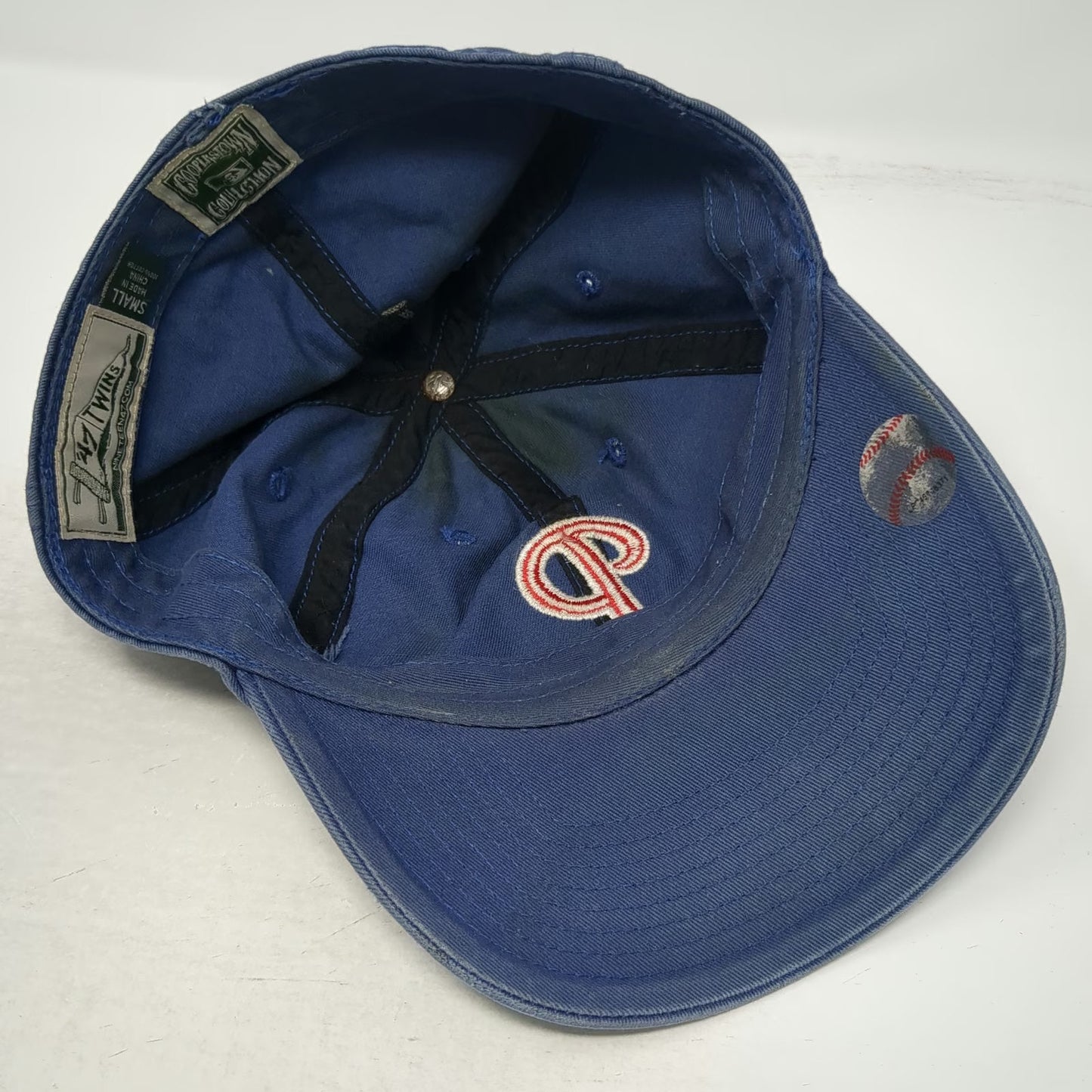 Philadelphia Phillies MLB '47 Brand Baseball Cap Blue Red White Size Small