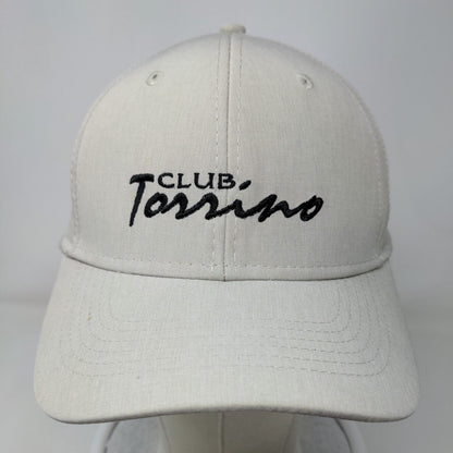 Club Torrino Snapback Hat Tan One Size Embroidered Coyote Crossing