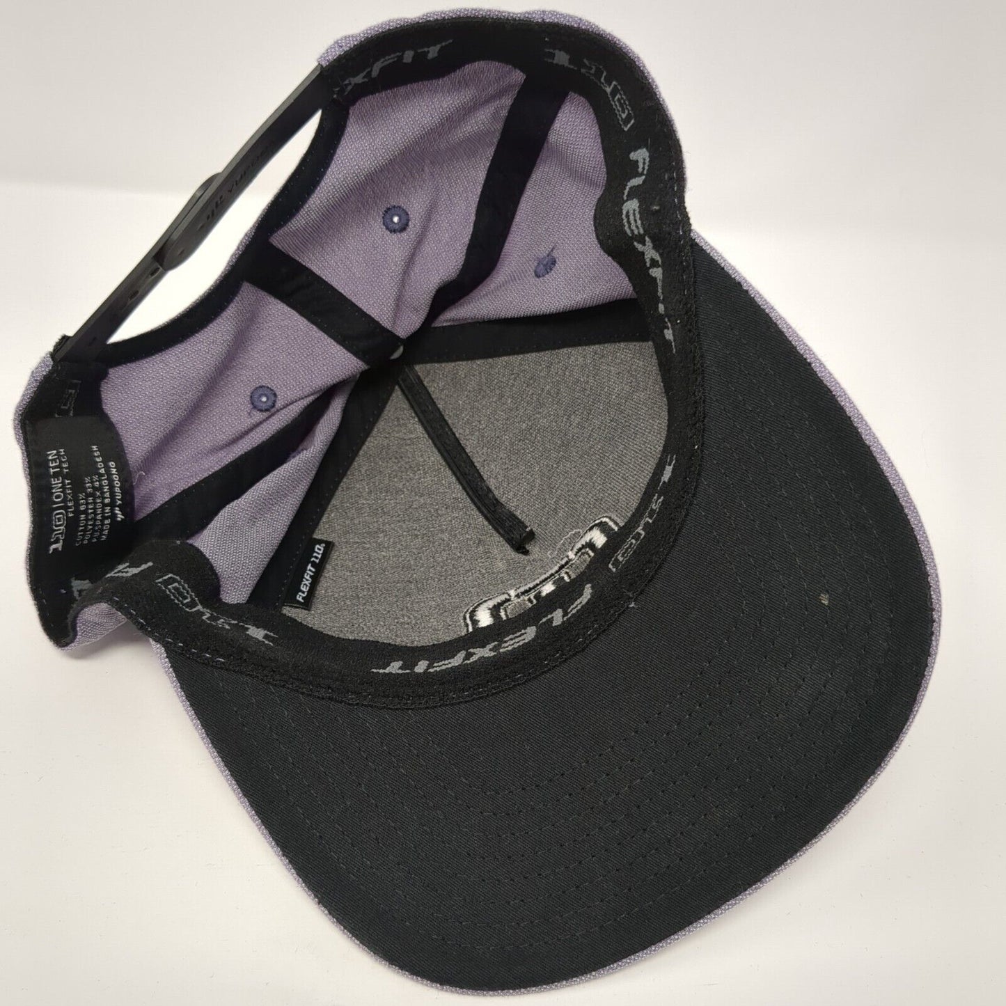 Travis Mathew Snapback Hat Purple One Size Embroidered Flexfit 110