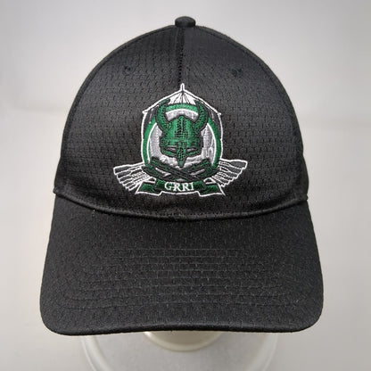 GRR1 Vikings Row As One Strapback Hat Black OSFM Embroidered 6 Panel