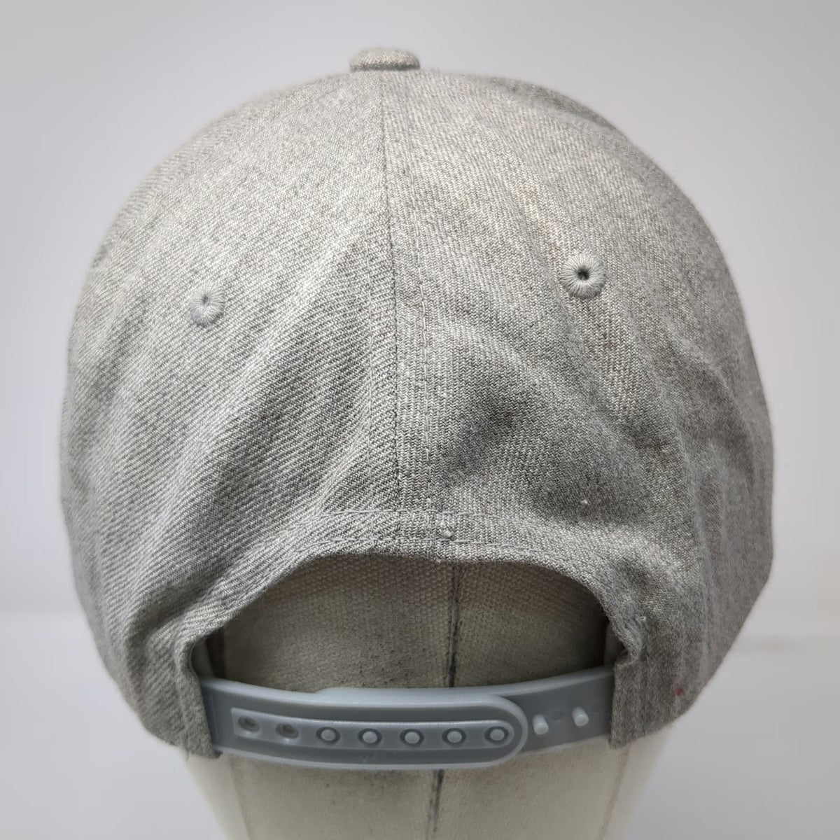 Yupoong Snapback Hat Gray One Size Jeremiah Johnson Brewing Leather Patch Green