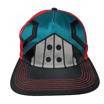 My Hero Academia Deku Suit-Up Snapback Hat Multicolor OSFM Adjustable