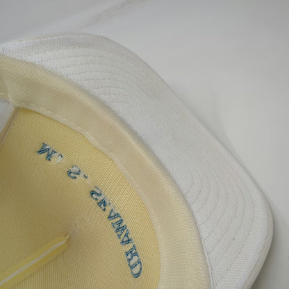 Designer Award Headwear Trucker Hat White One Size M.S. Seaward Mesh Snapback