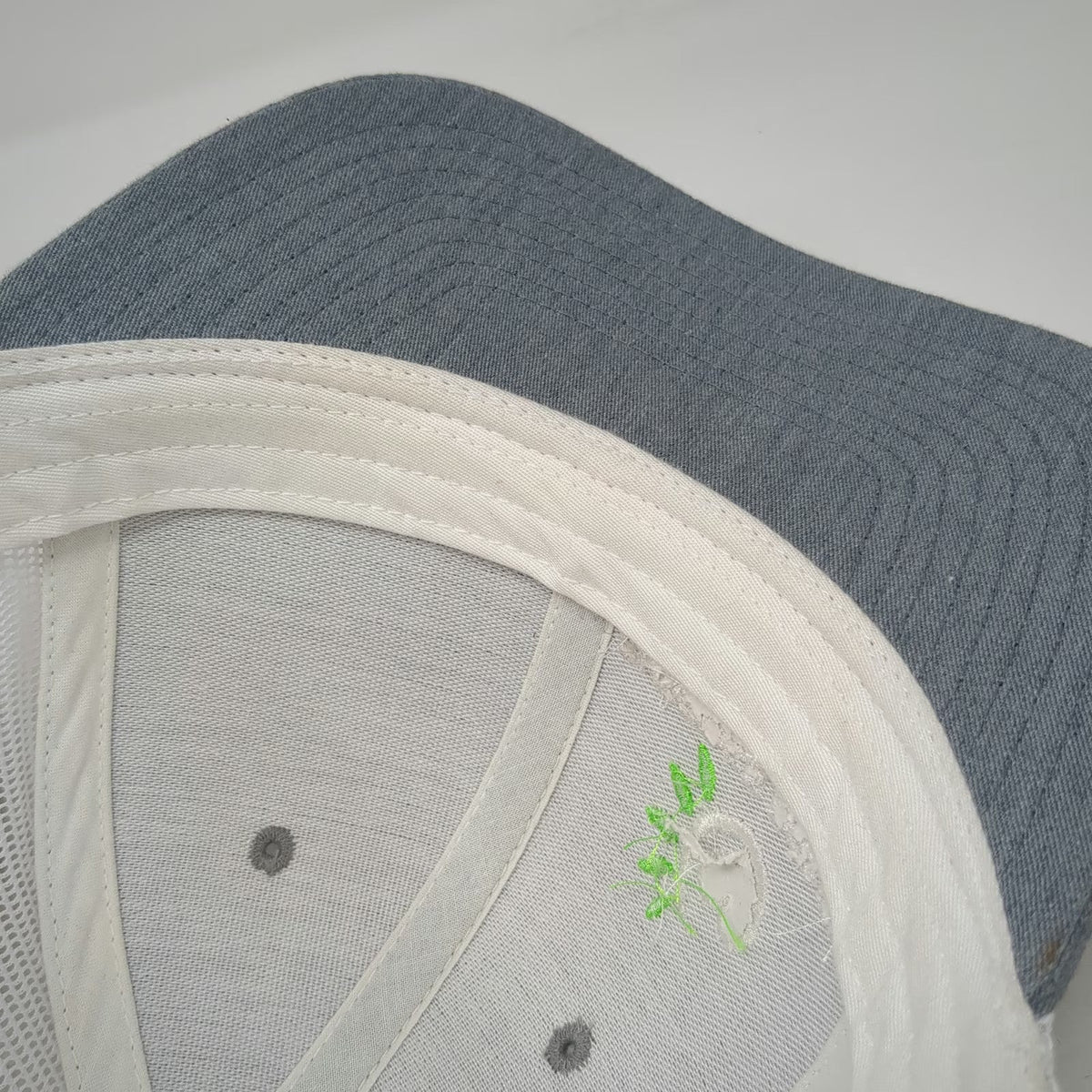 Richardson Trucker Hat Gray One Size Purpose Driven Chiropractic Logo Snapback