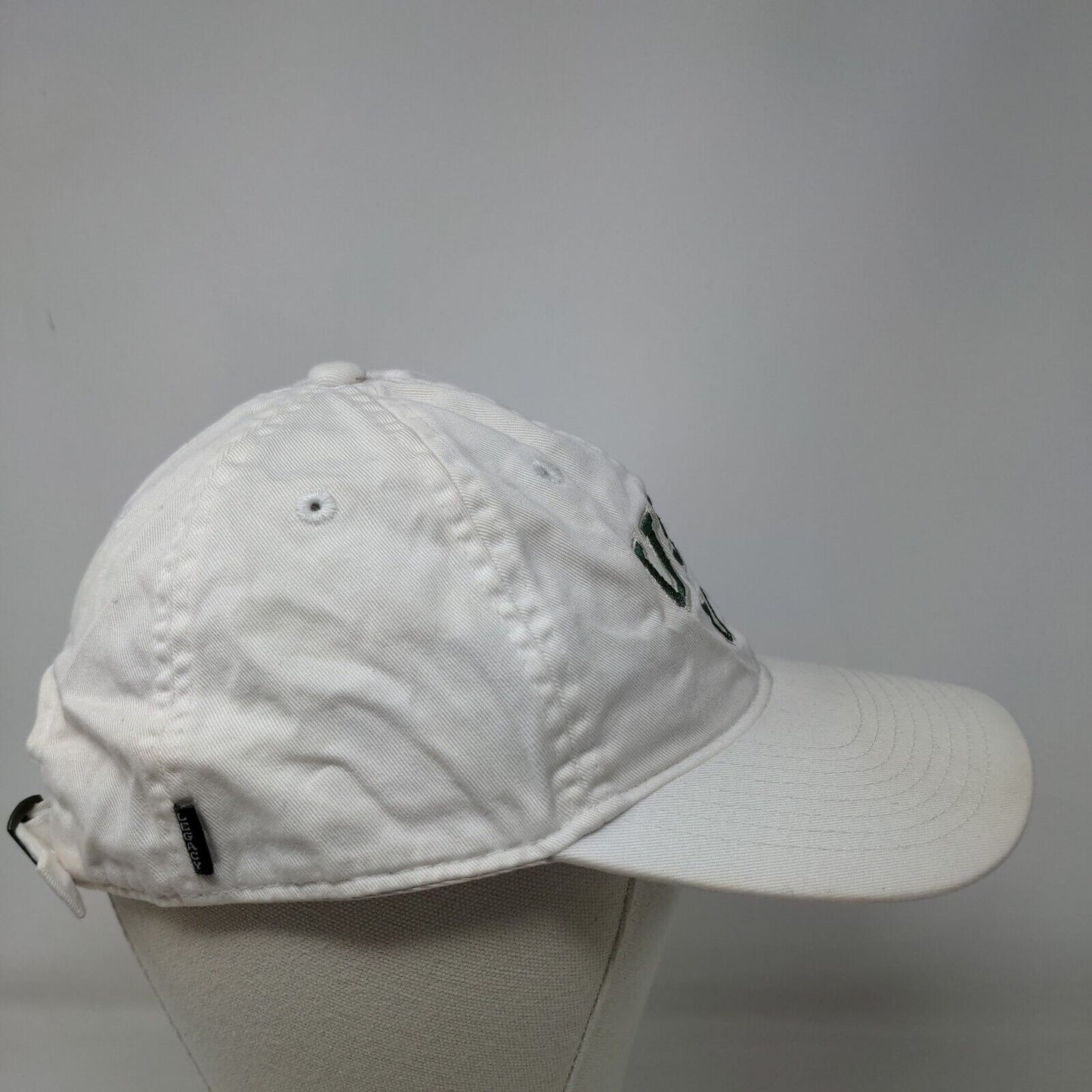 Legacy Men's Slideback Hat White South Florida USF Bulls Embroidered Logo