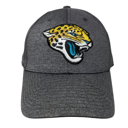 NFL Team Snapback Hat Gray Size OS Embroidered Jacksonville Jaguars Logo