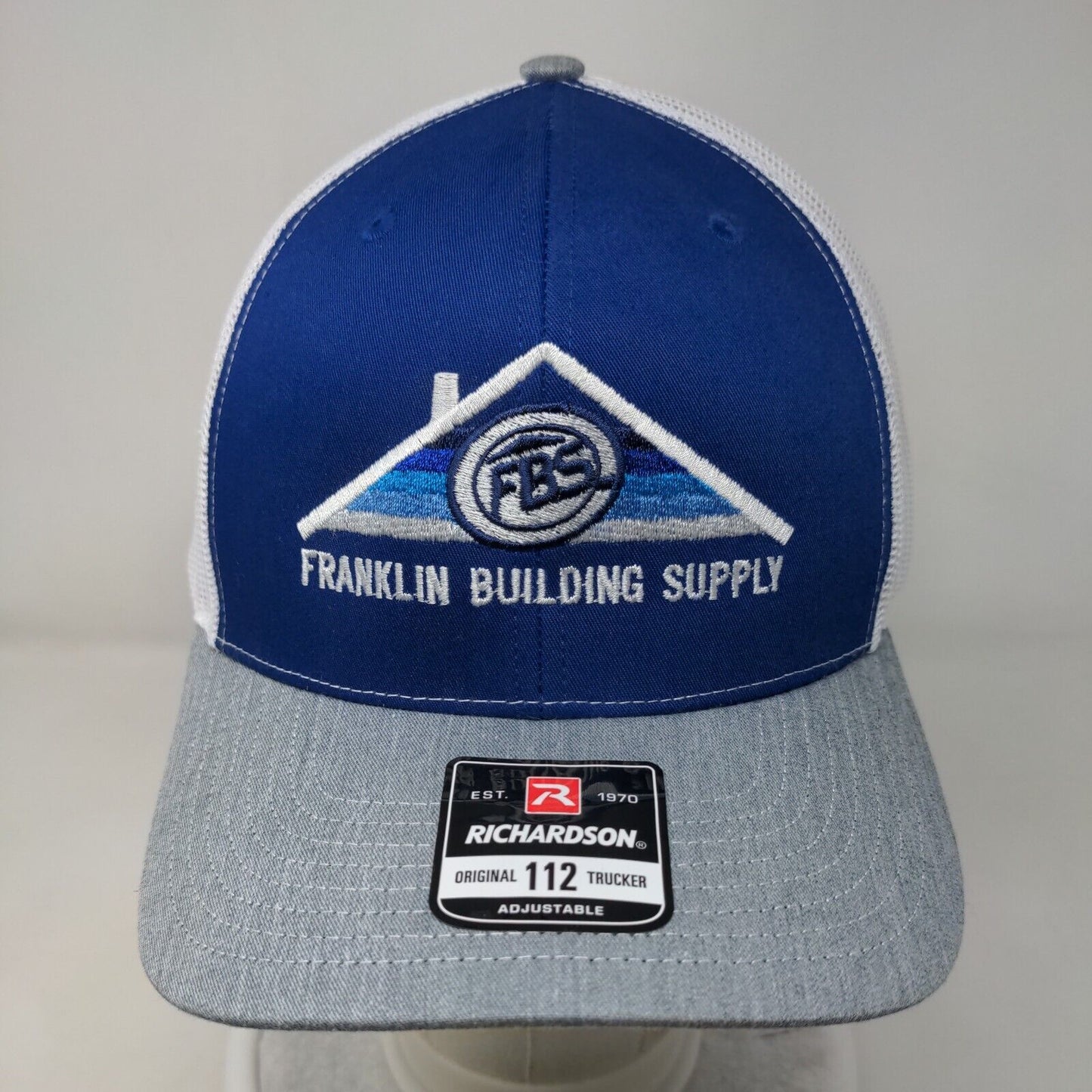 FBS Franklin Building Supply Snapback Trucker Hat Multi OS Adjustable Richardson
