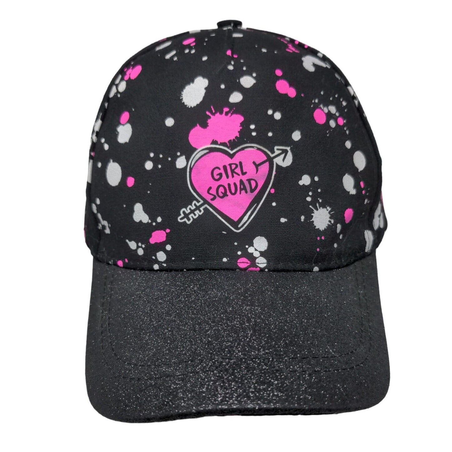 Girl Squad Strapback Hat Multicolor OS Adjustable Splatter Paint Live Justice