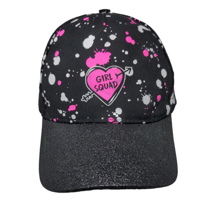 Girl Squad Strapback Hat Multicolor OS Adjustable Splatter Paint Live Justice