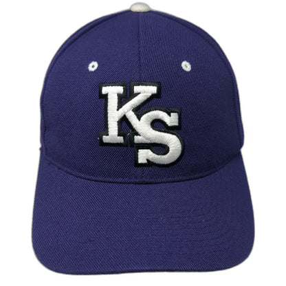 Kansas State Wildcats NCAA Zephyr Hat Blue 7 1/4 Powercat Logo Wool Blend Fitted