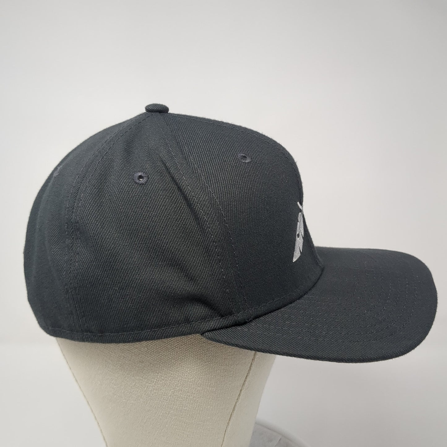 New Era Snapback Hat Gray One Size Embroidered Logo That's Golf 6 Panel