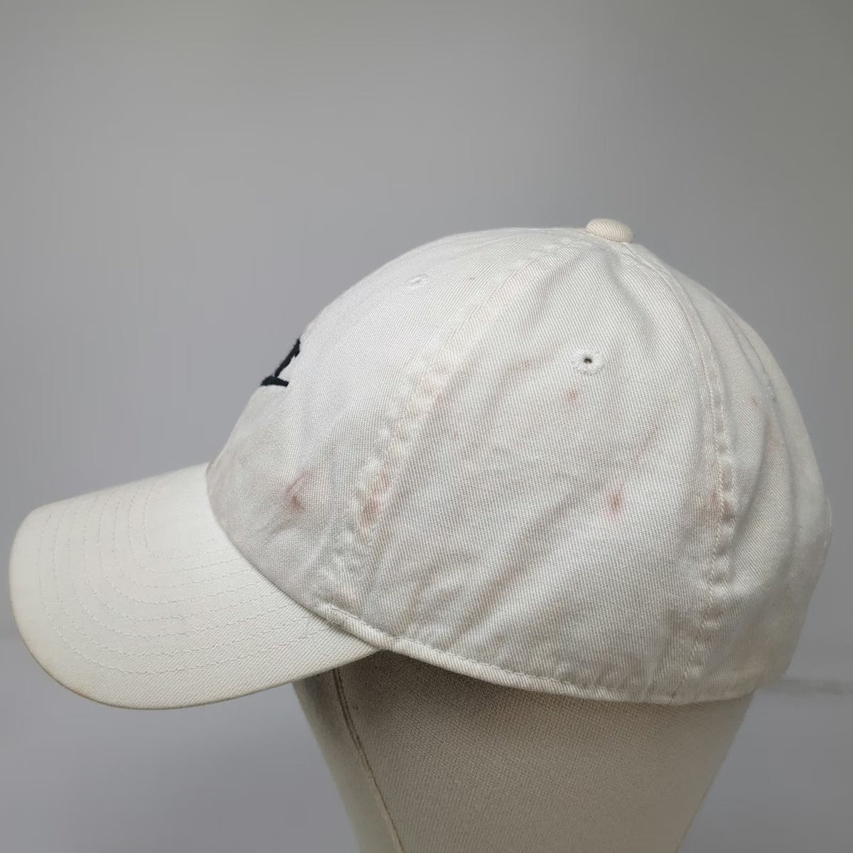 Nike Baseball Cap White One Size Heritage86 Slideback Adjustable Swoosh Hat