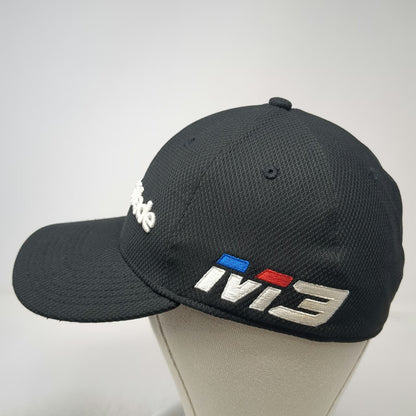 New Era TaylorMade Golf Baseball Cap Black M 39THIRTY Stretch Fit M3 TP5 Hat