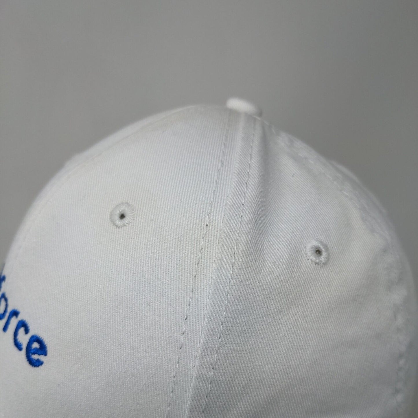 Dayforce Strapback Hat White OSFM Adjustable Embroidered 9Forty New Era