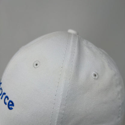 Dayforce Strapback Hat White OSFM Adjustable Embroidered 9Forty New Era