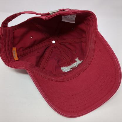 Jeep American Legend Slideback Hat Red One Size Adjustable Embroidered