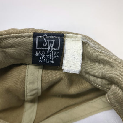 Smith-Western Idaho Elk Brown Baseball Cap One Size Slideback Embroidered Hat