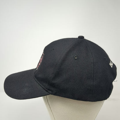 KC Caps Snapback Black Hat One Size Green Underbrim Blind Pig Embroidered Logo