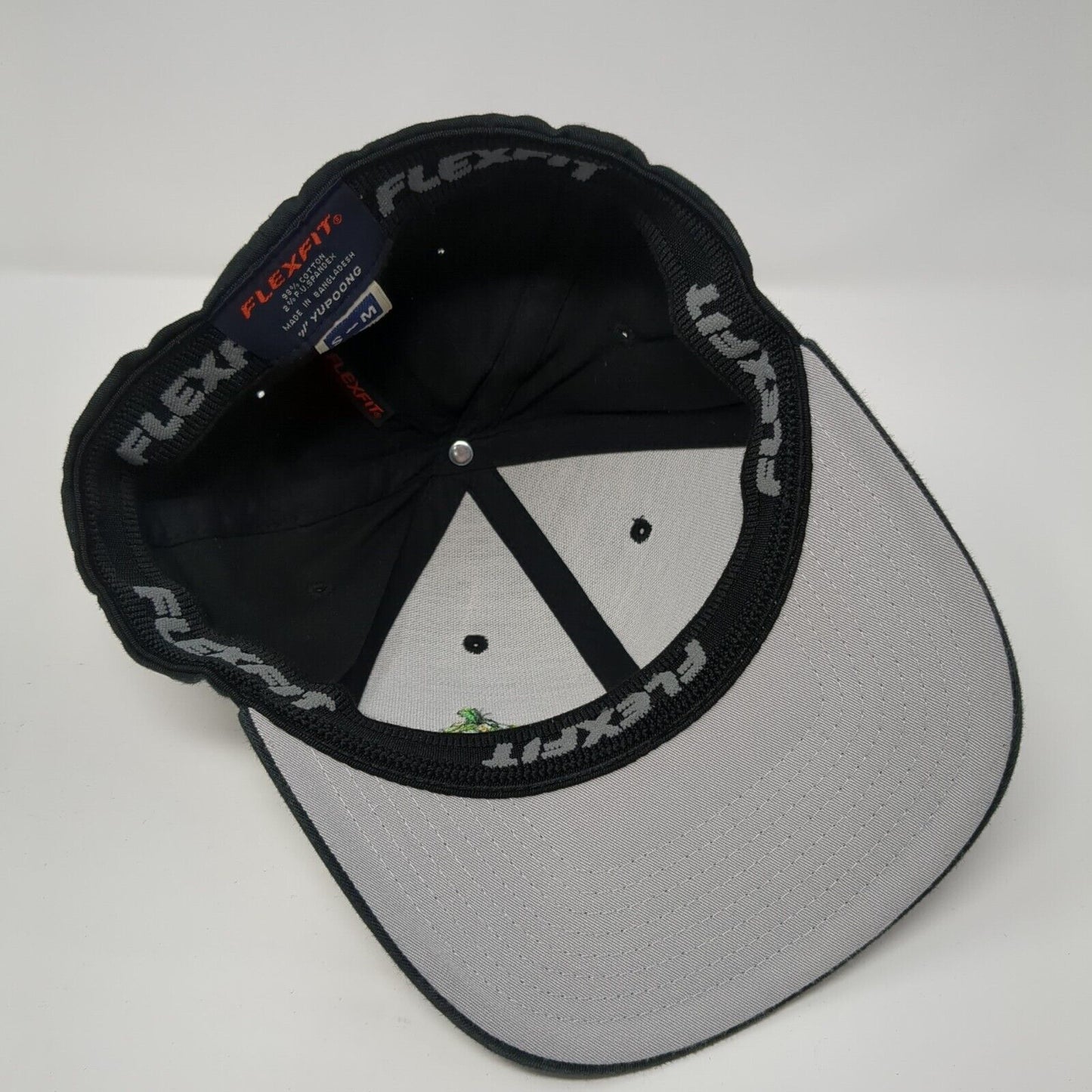 Edge Brewing Boise ID Fitted Hat Black S/M Embroidered Flexfit Yupoong