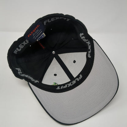 Edge Brewing Boise ID Fitted Hat Black S/M Embroidered Flexfit Yupoong