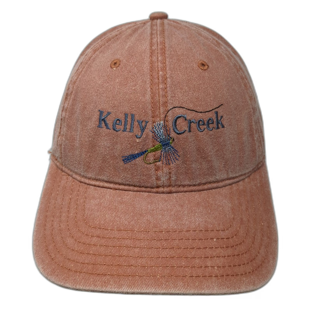 Otto Baseball Cap Brown One Size Kelly Creek Fly Fishing Strapback Hat Outdoor