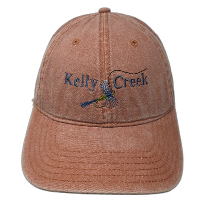 Otto Baseball Cap Brown One Size Kelly Creek Fly Fishing Strapback Hat Outdoor