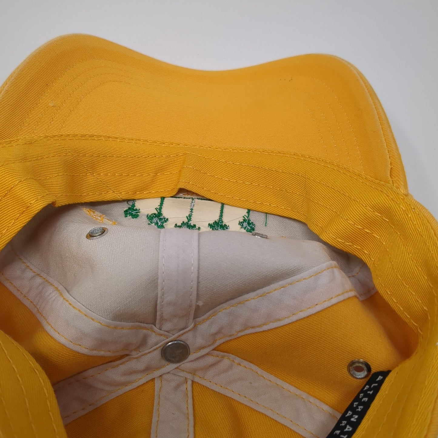 Franky & Louise's Lake Of The Ozarks Baseball Cap Yellow One Size Adjustable