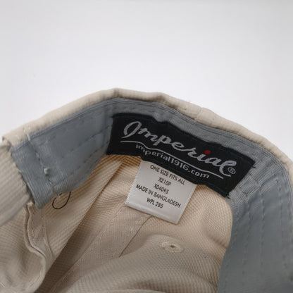Wyndham Championship Strapback Hat Beige OS Adjustable Embroidered Imperial