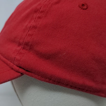 Proflex Men's Fitted Hat Red Size L/XL Embroidered DL Logo Stretch