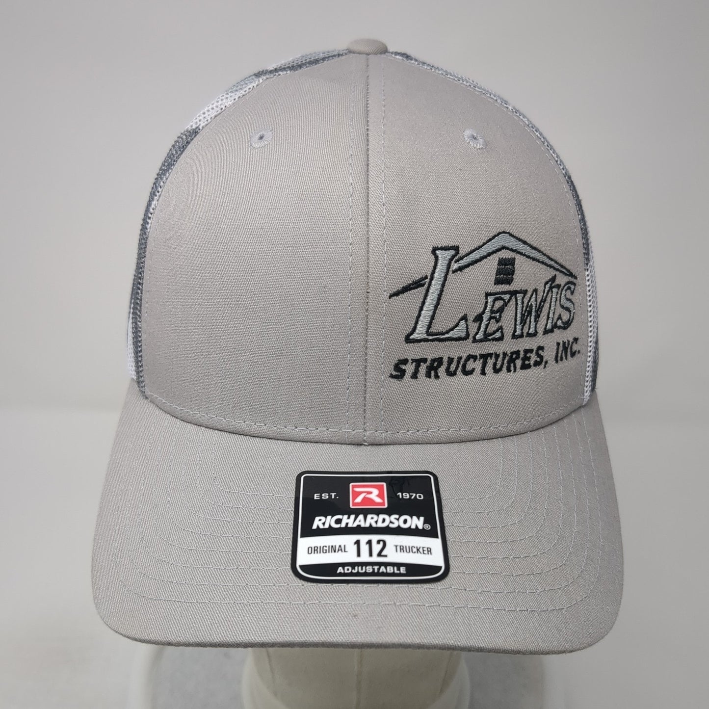Lewis Structures Inc Trucker Hat Multicolor One Size Adjustable Mesh Richardson