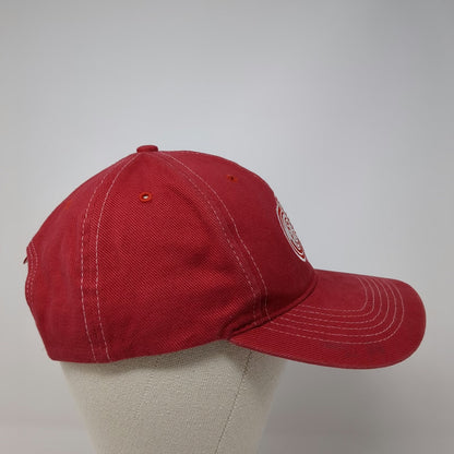 Detroit Red Wings NHL Twins Enterprise Red Cap One Size Snapback Contrast Stitch